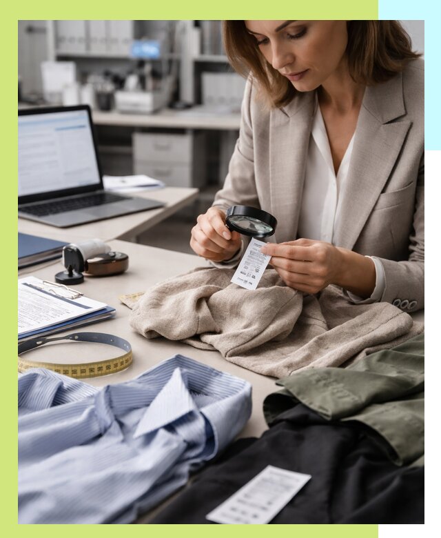 Сертификация одежды и текстиля в Новосибирске, быстрая экспертиза