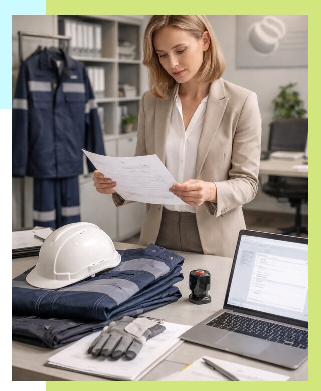 Сертификация спецодежды в Новосибирске от 7116 р. | Алешин-Нвс