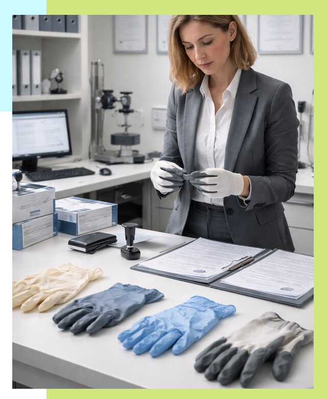 Сертификация перчаток в Новосибирске от 8641 р. | Алешин-Нвс