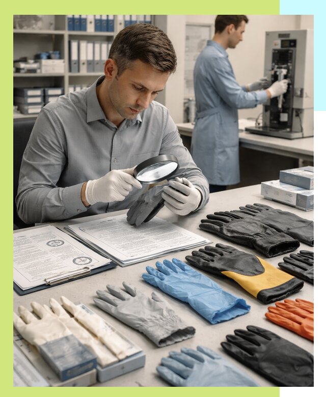 Сертификация перчаток и средств защиты продукции в Новосибирске