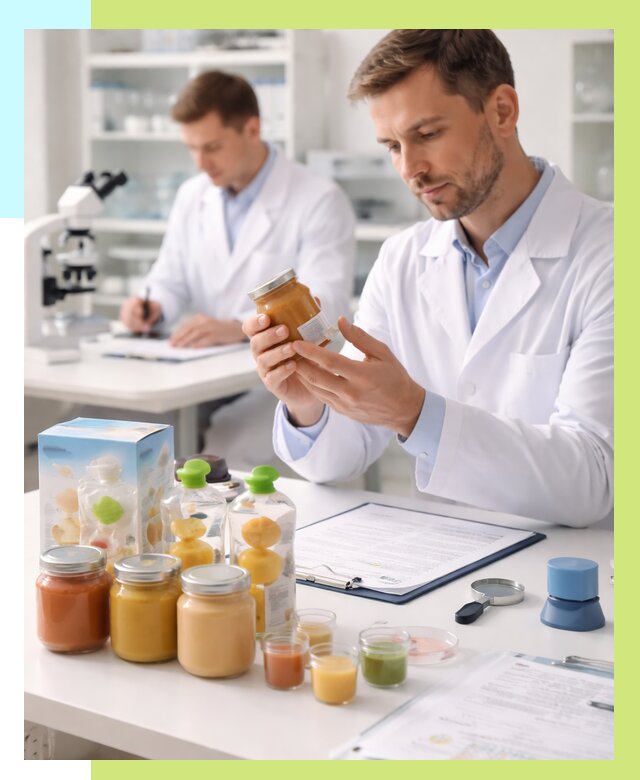 Сертификация детского питания в Новосибирске от 30498 р. | Алешин-Нвс