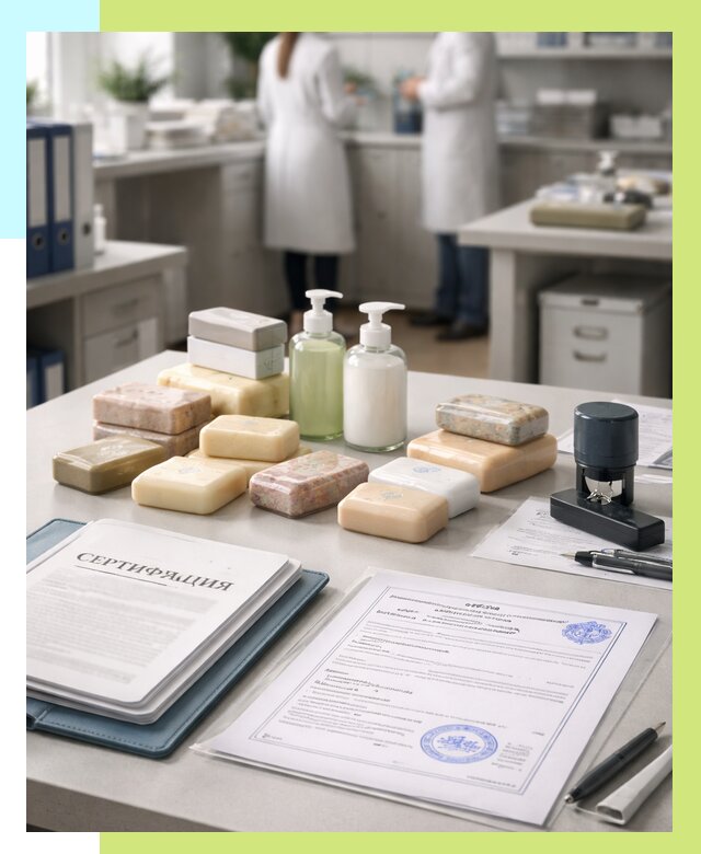 Сертификация мыла и сертификат на мыло в Новосибирске от 12199 | Алешин-Нвс