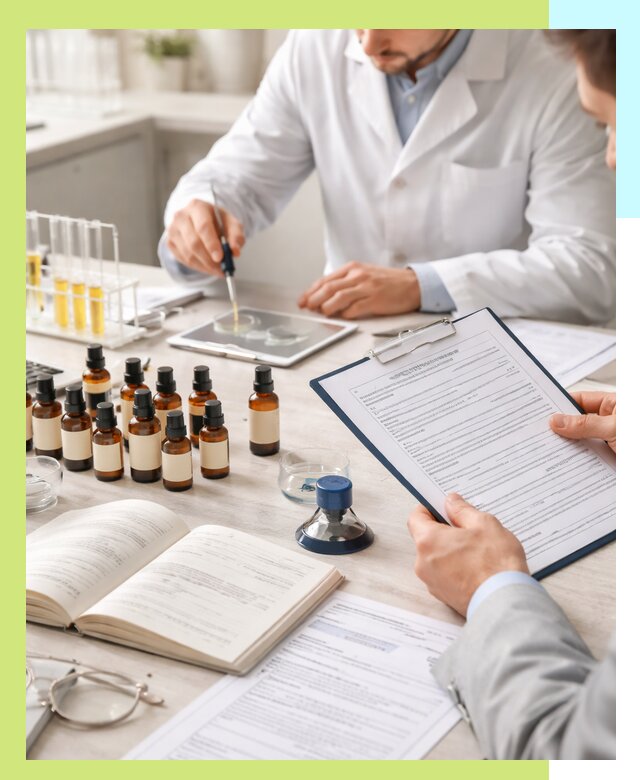 Сертификация эфирных масел и документация качества в Новосибирске