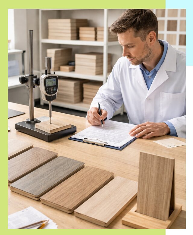 Сертификация ламината с испытаниями и оформлением документов в Новосибирске