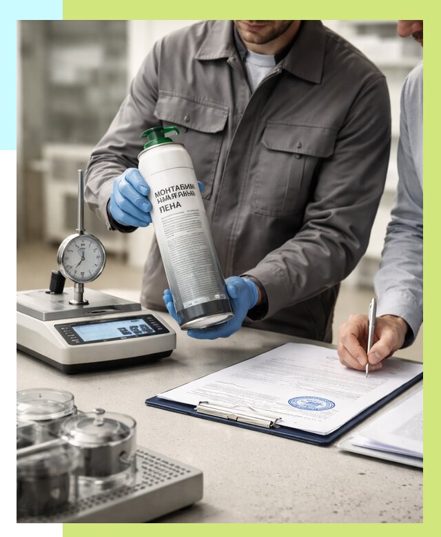 Сертификация монтажной пены в Новосибирске от 15249 р. | Алешин-Нвс