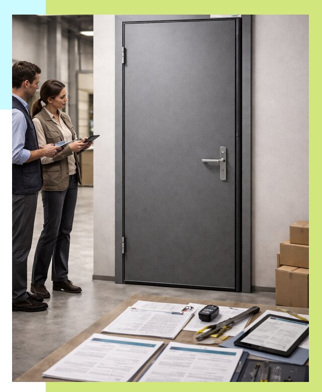 Сертификация противопожарных дверей в Новосибирске от 9149 р. | Алешин-Нвс