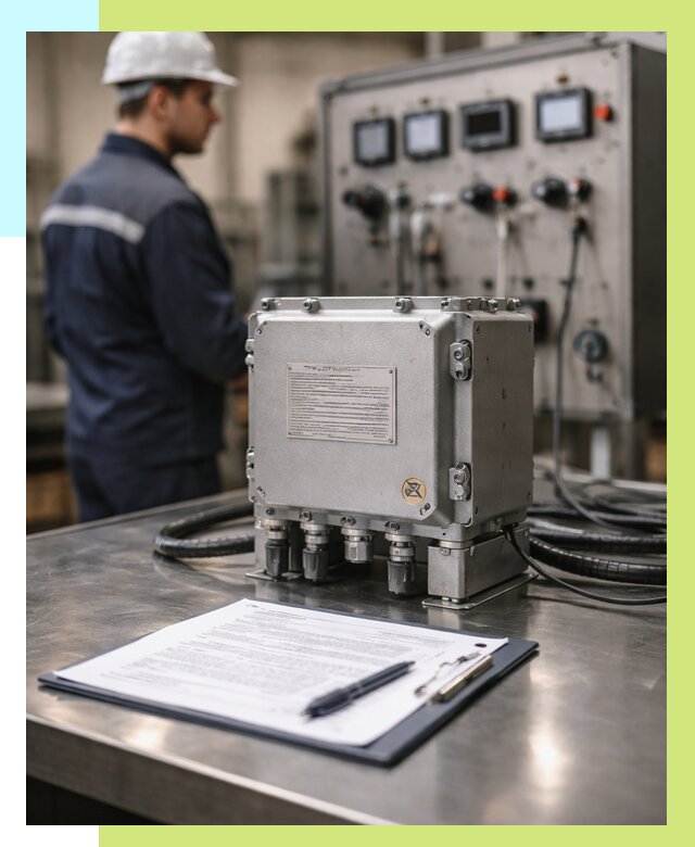 Сертификация взрывозащищенного оборудования в Новосибирске от 35581 р. | Алешин-Нвс