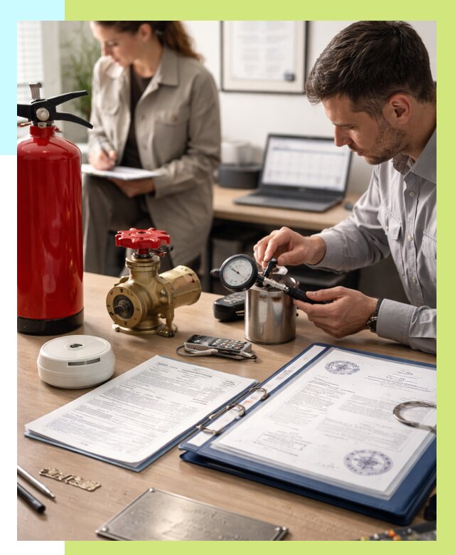 Сертификация пожарного оборудования в Новосибирске от 15249 р.|Алешин-Нвс