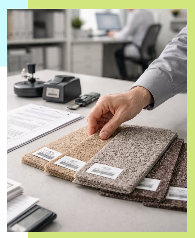 Сертификация ковролина в Новосибирске от 15249 р., Алешин-Нвс