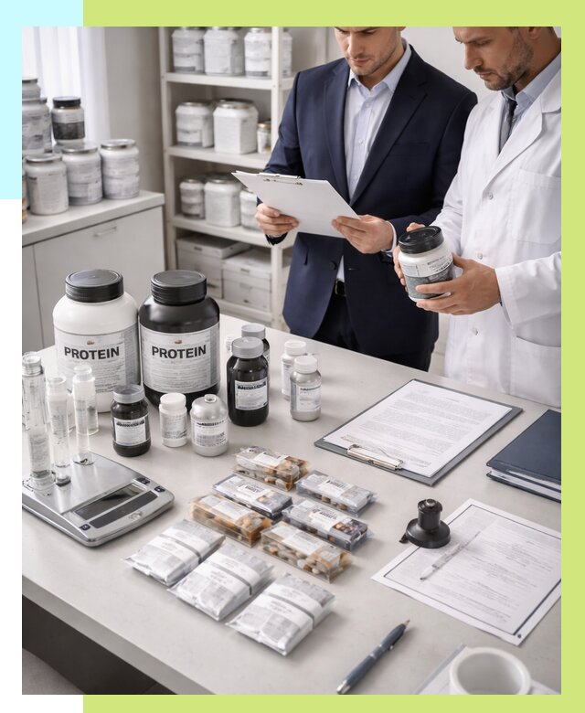 Сертификация спортивного питания в Новосибирске от 15249 р., Алешин-Нвс