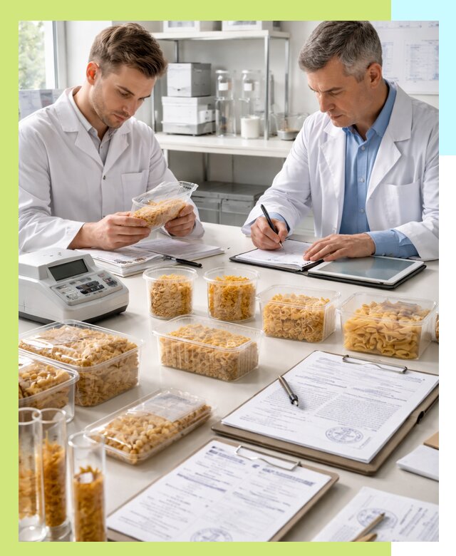 Сертификация макаронных изделий и технологической документации в Новосибирске