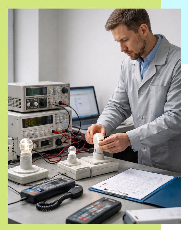 Сертификация ламп и светильников в Новосибирске по нормативам