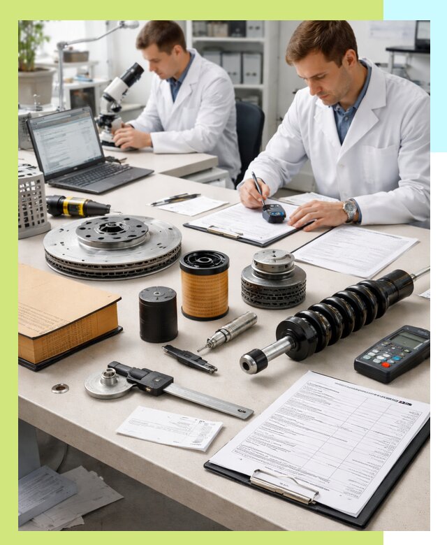 Сертификация автозапчастей и комплектующих в Новосибирске по ГОСТ