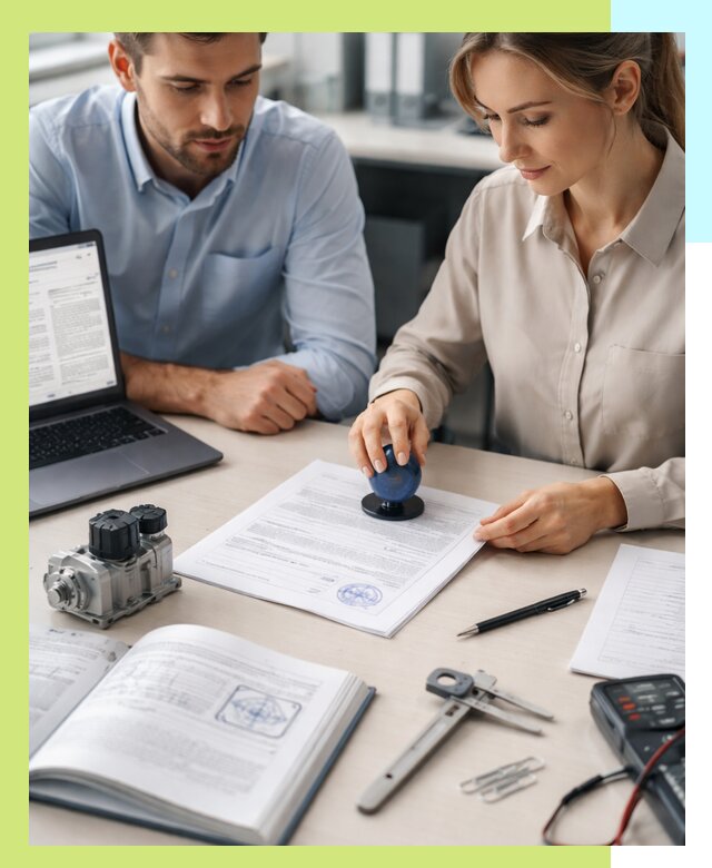 Выдача паспорта изделия и техническая экспертиза продукции в Новосибирске