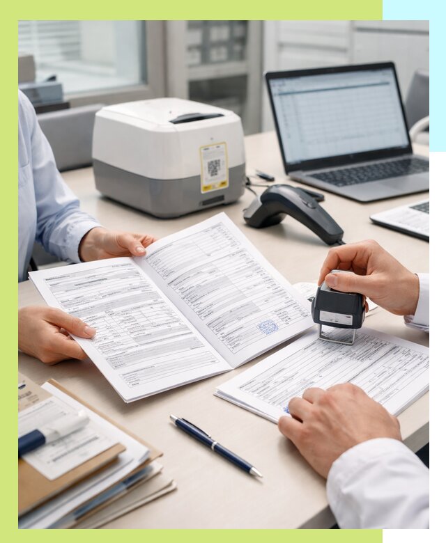 Оформление паспорта на товар и сопроводительных документов в Новосибирске