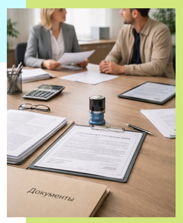 Сертификат соответствия на продукцию в Новосибирске от 15249 р.|Алешин-Нвс