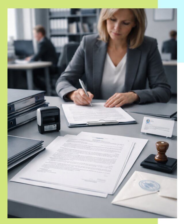 Оформление отказного письма для продукции и оборудования в Новосибирске