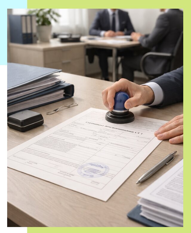 Сертификат происхождения СТ 1 в Новосибирске от 4575 р. | Алешин-Нвс