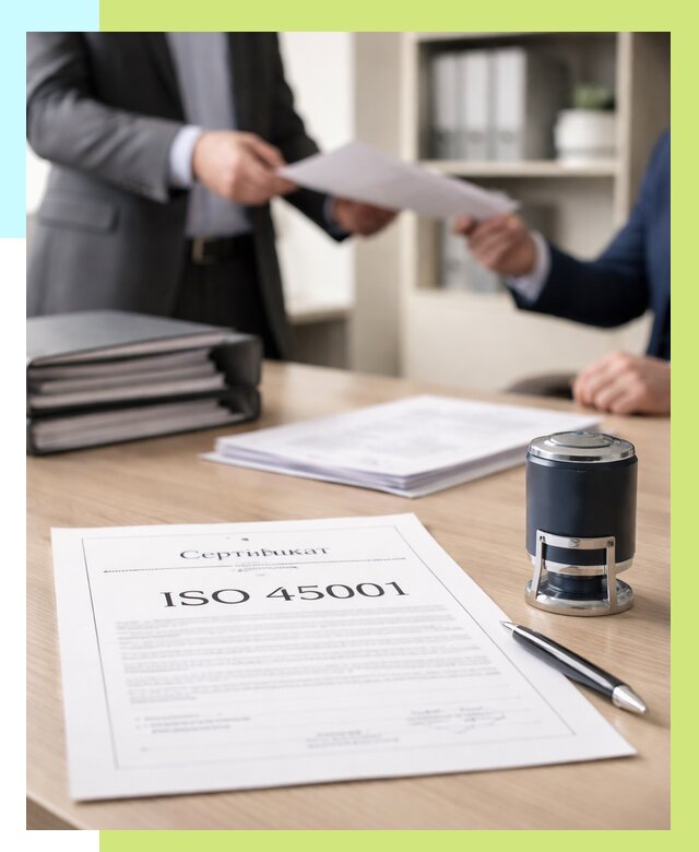Сертификат ISO 45001 в Новосибирске под ключ от 45747 р. | Алешин-Нвс