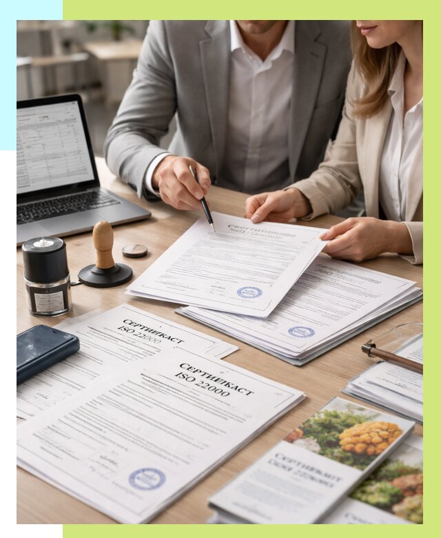 Сертификат ISO 22000 в Новосибирске от 40664 р. под ключ | Алешин-Нвс