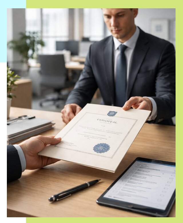 Сертификат ISO 30301 в Новосибирске от 35581 р. | Алешин-Нвс - под ключ