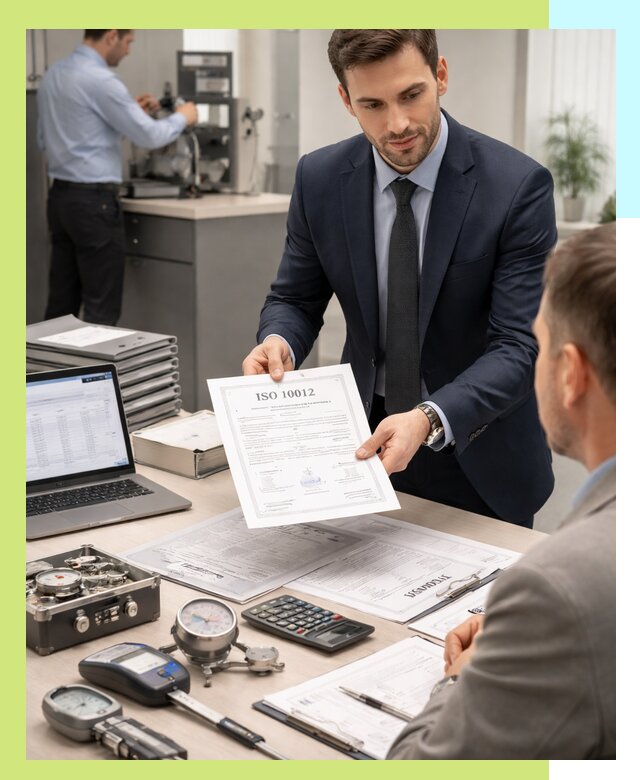 Выдача сертификата ISO 10012 по требованиям метрологии в Новосибирске