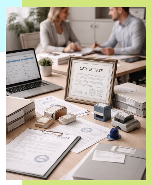 Сертификация компании в Новосибирске от 45747 р. | Алешин-Нвс — заказ